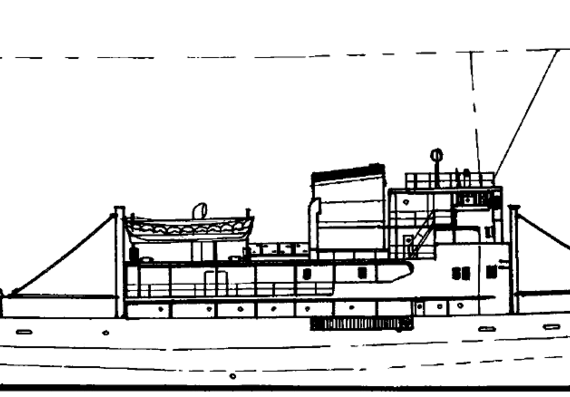 Корабль RN Ramb III [Auxiliary Cruiser] (1939) - чертежи, габариты, рисунки